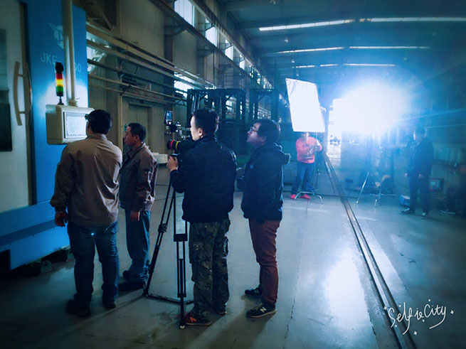 京運通太陽能 拍攝花絮宣傳片拍攝制作現場花絮